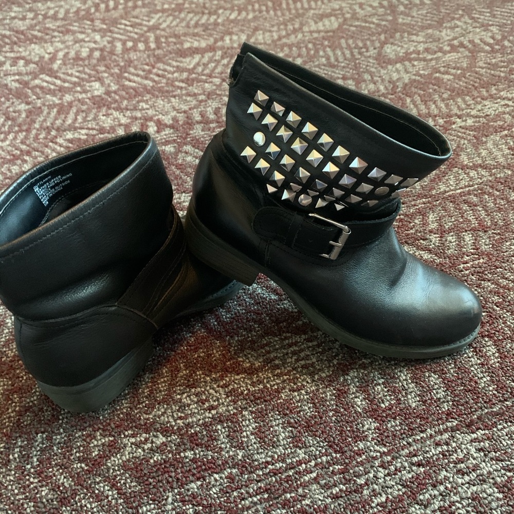 Steve Madden studded ankle boots